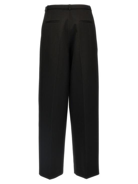 25SS 질샌더 스트레이트 팬츠 J04KA0116J40021001 Black - JIL SANDER
