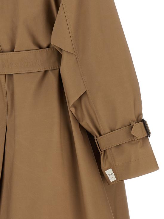 25SS 막스마라 더 큐브 트렌치 코트 2519021094600004 Brown - MAXMARA THE CUBE