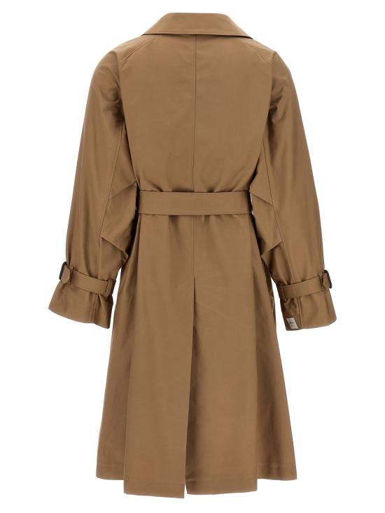 25SS 막스마라 더 큐브 트렌치 코트 2519021094600004 Brown - MAXMARA THE CUBE