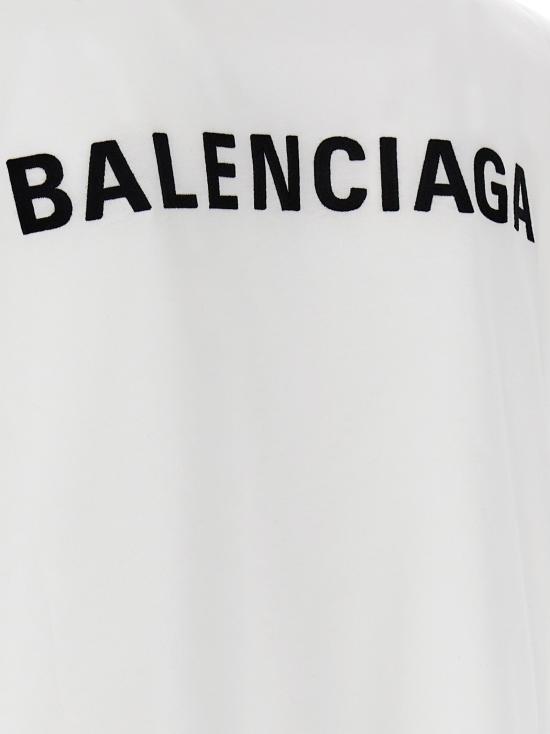25SS 발렌시아가 반팔 티셔츠 818431TPVK19040 White Black - BALENCIAGA