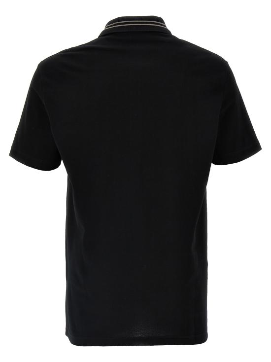 25FW 베르사체 폴로 티셔츠 10139061A134631B000 Black - VERSACE