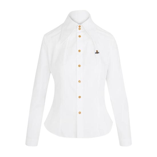 25SS 비비안웨스트우드 블라우스 15010060W009Q A401 WHITE