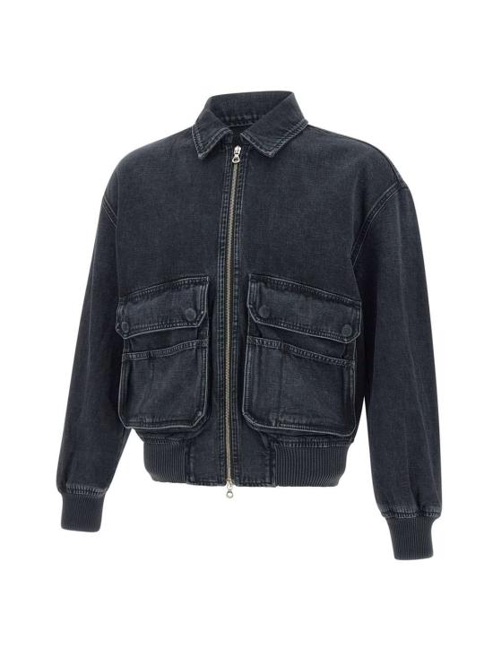 25SS 디젤 자켓 A15780 007Z902 Black - DIESEL