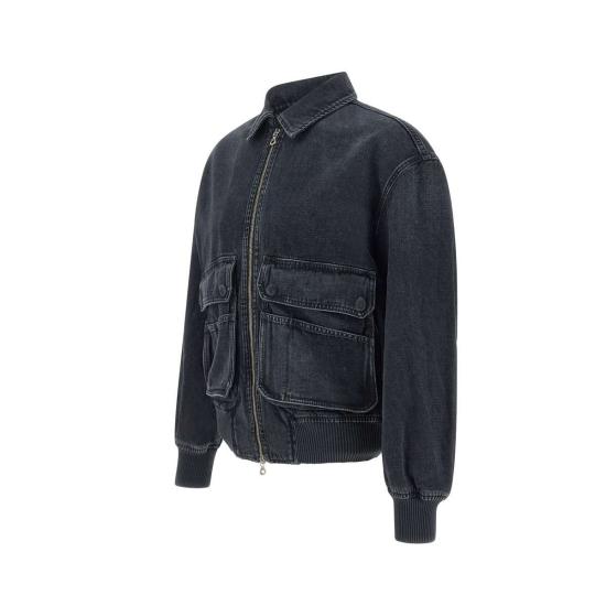 25SS 디젤 자켓 A15780 007Z902 Black - DIESEL