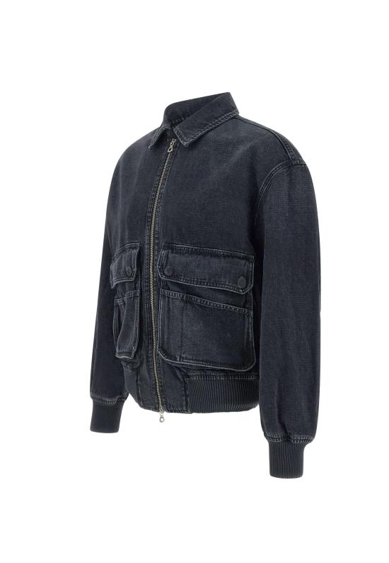 25SS 디젤 자켓 A15780 007Z902 Black - DIESEL