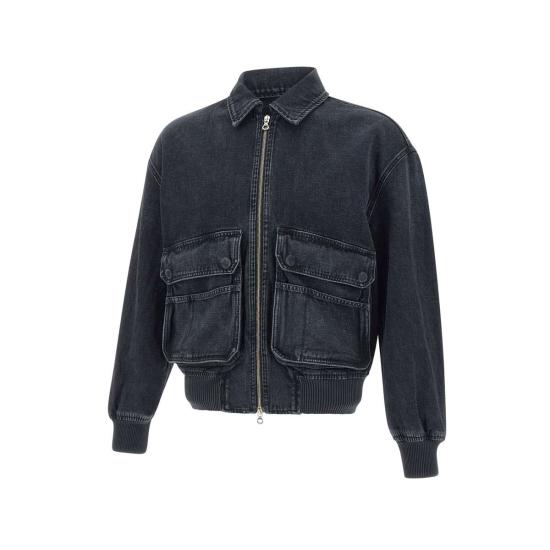 25SS 디젤 자켓 A15780 007Z902 Black - DIESEL