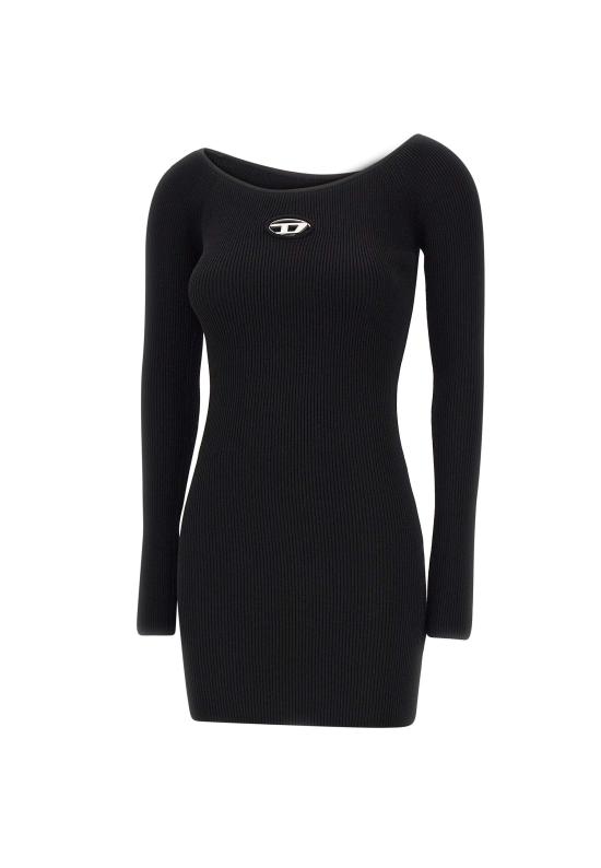 25SS 디젤 M-VERA 엠 베라 오프숄더 숏 원피스  A14188 0DLAX9XX Black