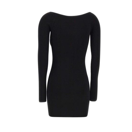 25SS 디젤 M-VERA 엠 베라 오프숄더 숏 원피스  A14188 0DLAX9XX Black - DIESEL