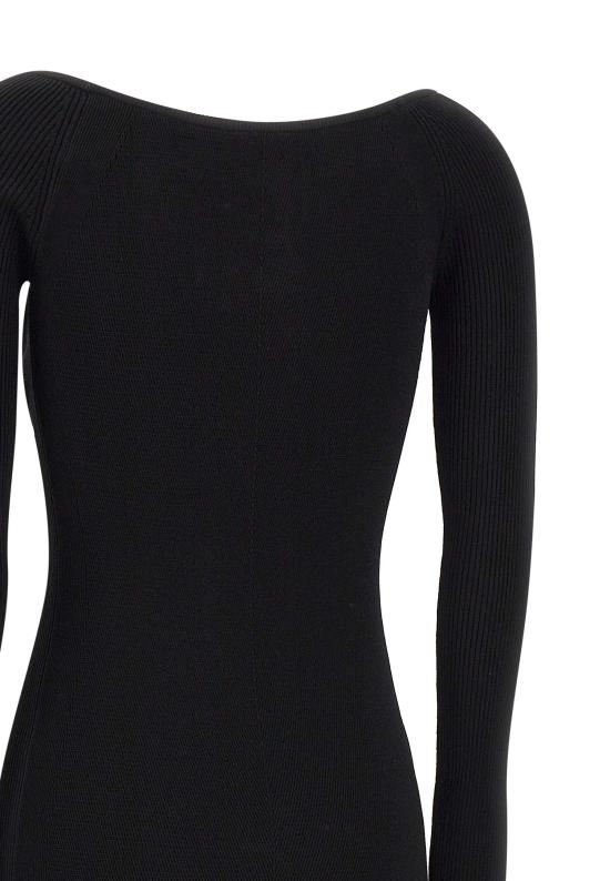 25SS 디젤 M-VERA 엠 베라 오프숄더 숏 원피스  A14188 0DLAX9XX Black - DIESEL