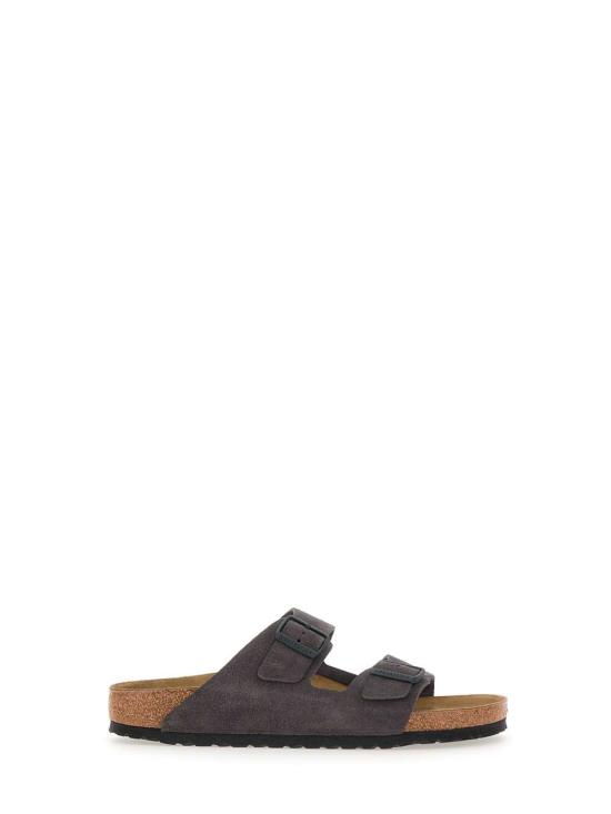  버켄스탁 샌들 1028592 VELVET Grey - BIRKENSTOCK