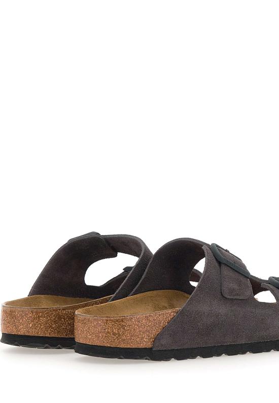  버켄스탁 샌들 1028592 VELVET Grey - BIRKENSTOCK