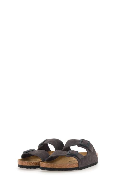  버켄스탁 샌들 1028592 VELVET Grey - BIRKENSTOCK