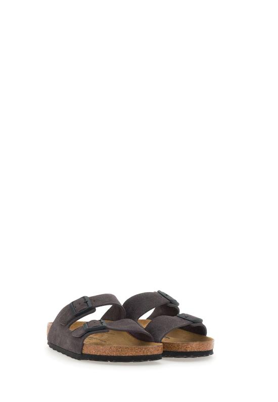  버켄스탁 샌들 1028592 VELVET Grey - BIRKENSTOCK