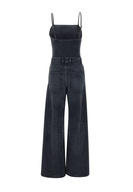 25SS 디젤 점프수트 A14068 007Z902 Black - DIESEL