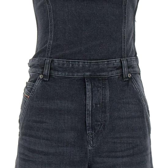 25SS 디젤 점프수트 A14068 007Z902 Black - DIESEL