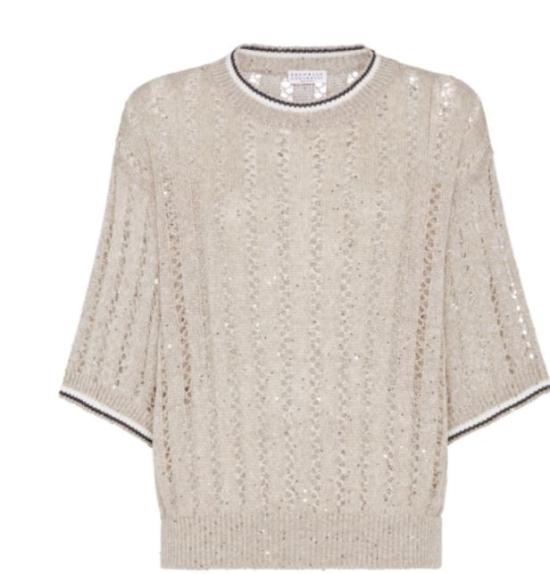 25SS 브루넬로 쿠치넬리 스웨터 MCO559400 CJK08 - BRUNELLO CUCINELLI