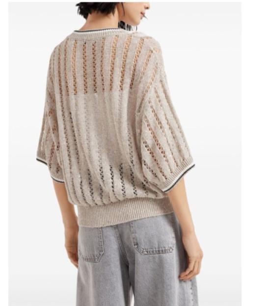 25SS 브루넬로 쿠치넬리 스웨터 MCO559400 CJK08 - BRUNELLO CUCINELLI