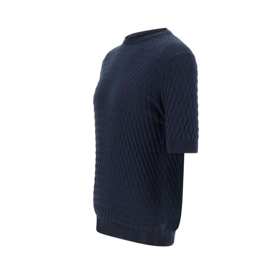 25SS 필리포 드 로렌티스 스웨터 GC1MC CR14D890 BLUE - FILIPPO DE LAURENTIIS