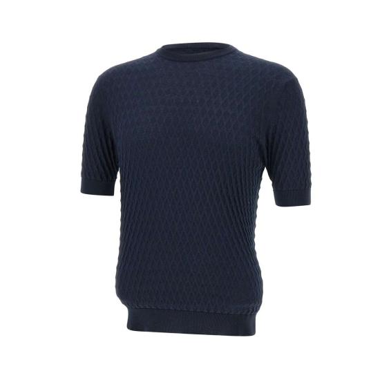 25SS 필리포 드 로렌티스 스웨터 GC1MC CR14D890 BLUE - FILIPPO DE LAURENTIIS