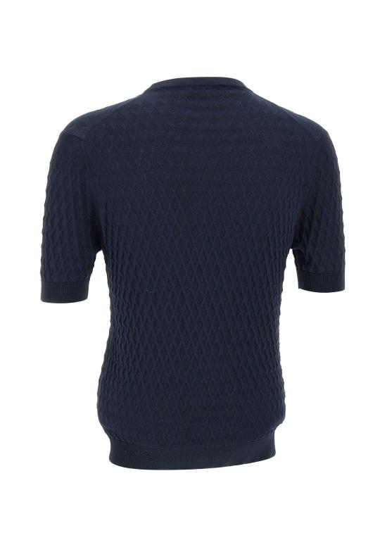 25SS 필리포 드 로렌티스 스웨터 GC1MC CR14D890 BLUE - FILIPPO DE LAURENTIIS