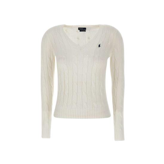25SS 폴로 랄프로렌 스웨터 211891641 001 White - POLO RALPH LAUREN