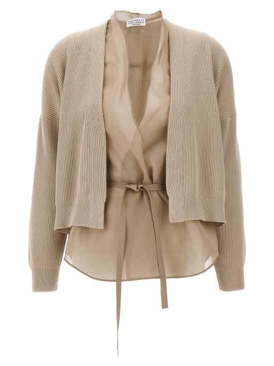 25SS 브루넬로 쿠치넬리 가디건 M19257706C8050 Beige