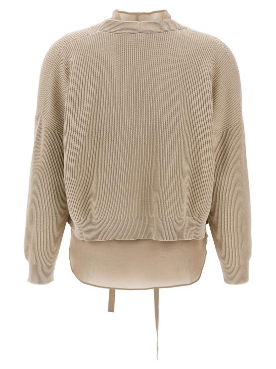 25SS 브루넬로 쿠치넬리 가디건 M19257706C8050 Beige - BRUNELLO CUCINELLI