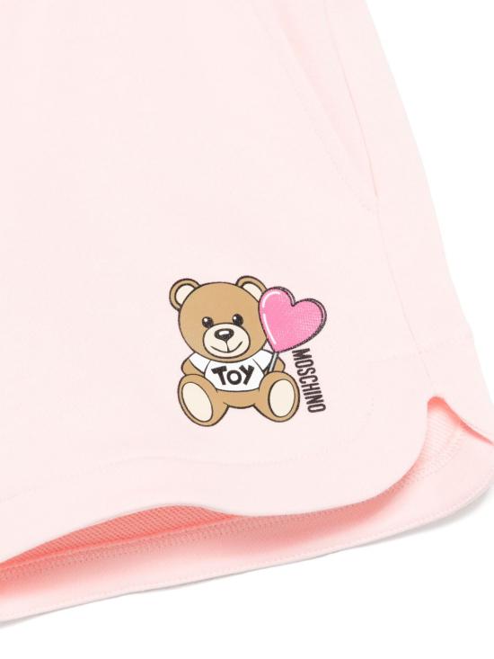 25SS [주니어] 모스키노 쇼츠/버뮤다 HDQ01M LCA5250209 Pink - MOSCHINO