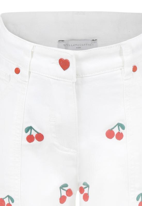 25SS [키즈] 스텔라 맥카트니 진 TW6B80 Z2573 101EM WHITE - STELLA MCCARTNEY