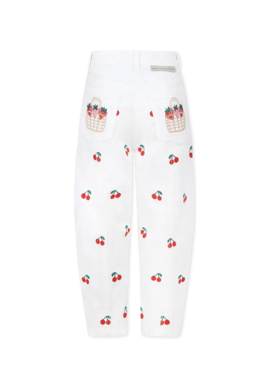 25SS [키즈] 스텔라 맥카트니 진 TW6B80 Z2573 101EM WHITE - STELLA MCCARTNEY