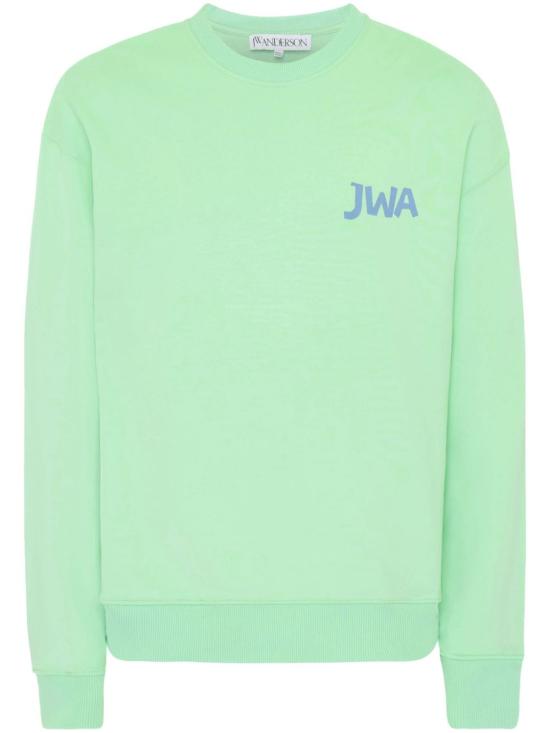 25SS JW앤더슨 긴팔 티셔츠 JW0220 PG1632520 Green