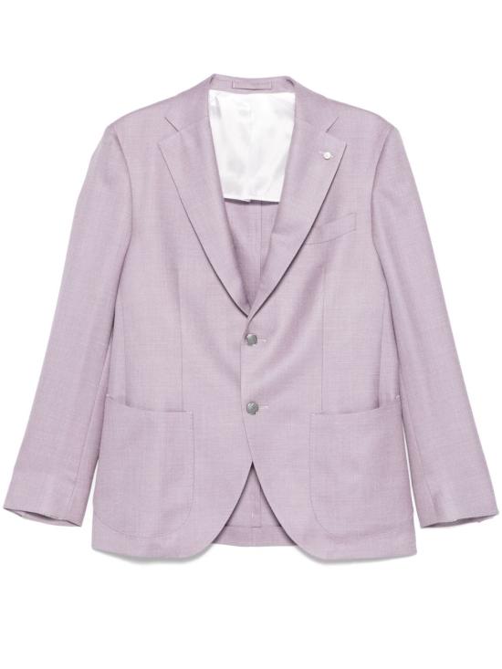 25SS 루이지 비안끼 수트 자켓 2322 520032 Purple