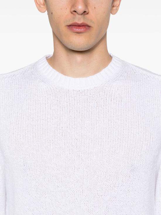 25SS 드루모어 스웨터 D5C103SS 100 White - DRUMOHR