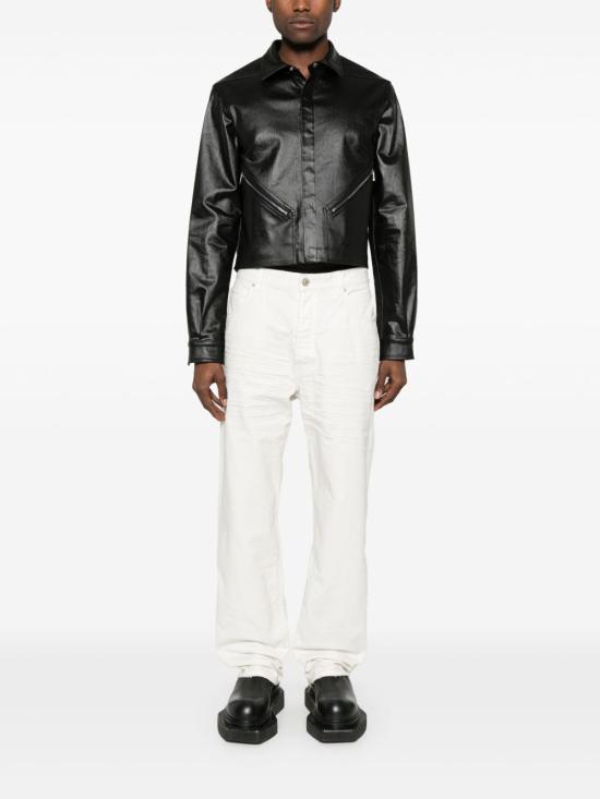 25SS 발렌시아가 스트레이트 팬츠 786468 TJW949000 White - BALENCIAGA