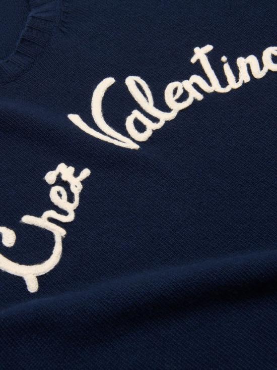 25SS 발렌티노 가라바니 스웨터 6V3KC33L AR8D51 Blue - VALENTINO GARAVANI