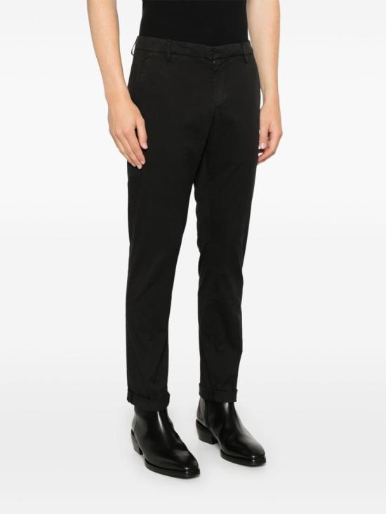25SS 돈답 스트레이트 팬츠 UP235GAUBERT GSE046UIZ1999 Black - DONDUP
