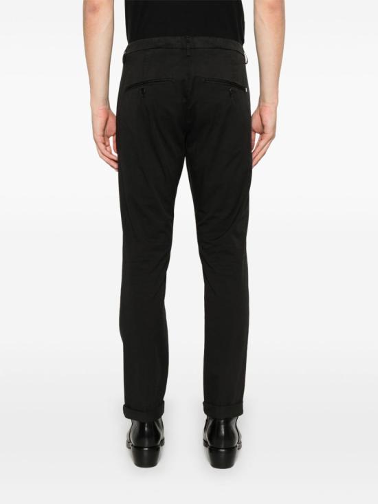 25SS 돈답 스트레이트 팬츠 UP235GAUBERT GSE046UIZ1999 Black - DONDUP