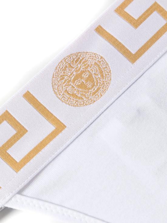 24FW 베르사체 언더웨어 AUD010421A10011 White - VERSACE