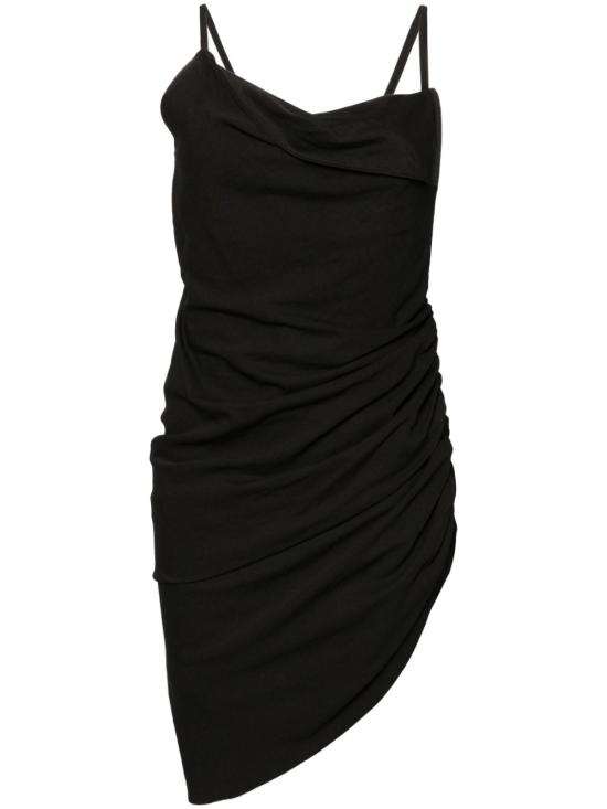 25SS 자크뮈스 미디 원피스 243DR1061020 990 Black