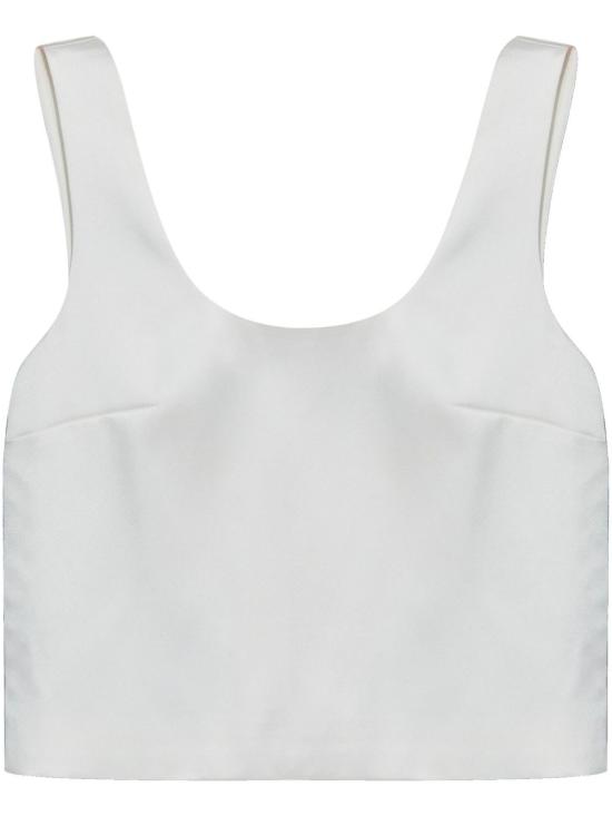 25SS 셀프 포트레이트 베스트 RS25021TW WHITE White