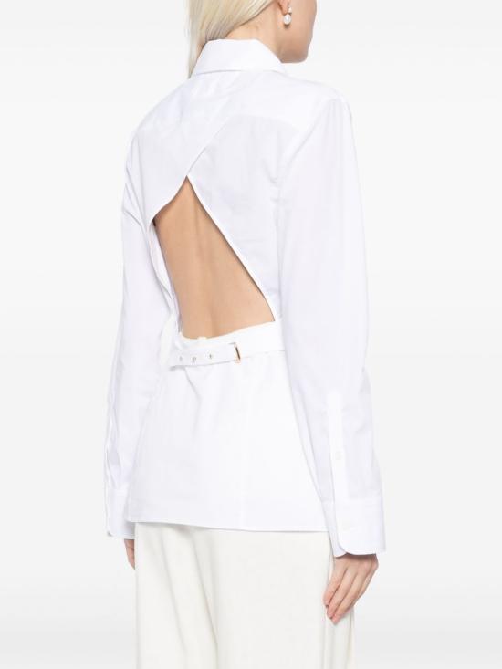 25SS 자크뮈스 셔츠 243SH0641454 100 White - JACQUEMUS