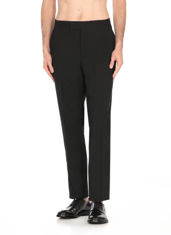 25SS 라르디니 스트레이트 팬츠 ESSIDEM ESE64303999 Black - LARDINI