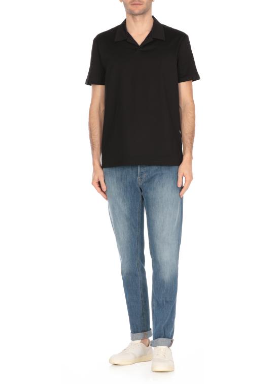 25SS 돈답 반팔 티셔츠 US330 JF0271U XXX999 Black - DONDUP