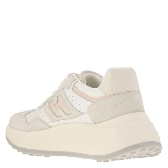  호간 HI-FI 하이파이 플랫폼 스니커즈 HXW6690FK70U4F GREY PINK - HOGAN
