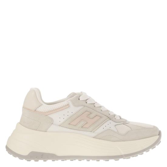  호간 HI-FI 하이파이 플랫폼 스니커즈 HXW6690FK70U4F GREY PINK