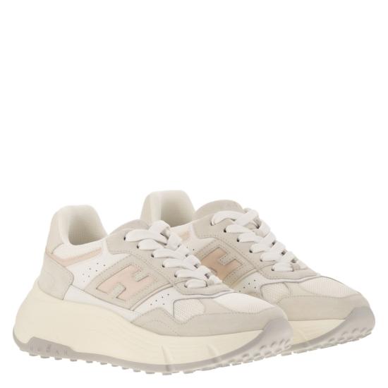  호간 HI-FI 하이파이 플랫폼 스니커즈 HXW6690FK70U4F GREY PINK - HOGAN