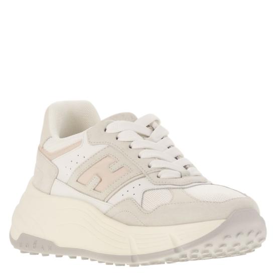  호간 HI-FI 하이파이 플랫폼 스니커즈 HXW6690FK70U4F GREY PINK - HOGAN