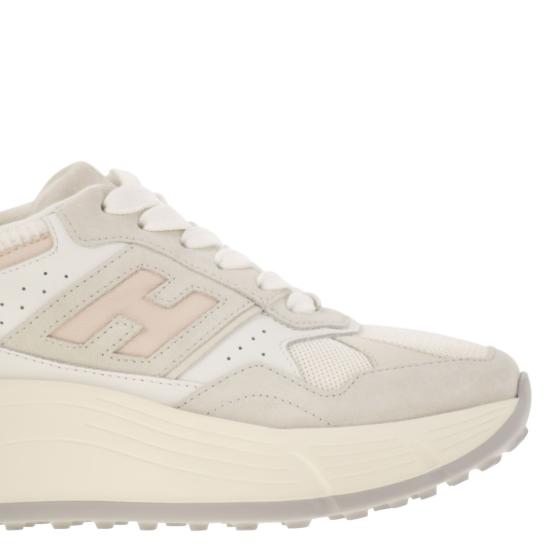  호간 HI-FI 하이파이 플랫폼 스니커즈 HXW6690FK70U4F GREY PINK - HOGAN