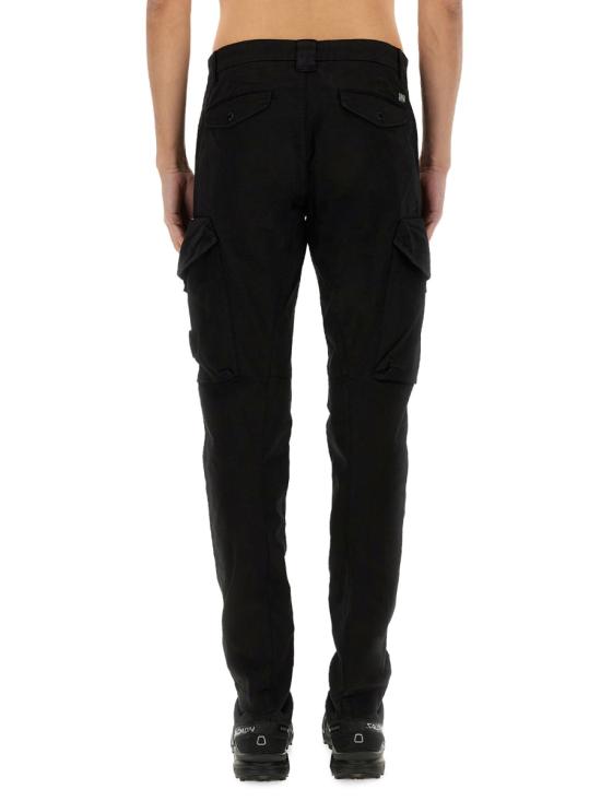 25SS 씨피 컴퍼니 스트레이트 팬츠 18CMPA058A005694G999 BLACK DOM - C.P. COMPANY