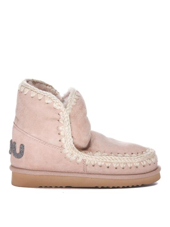 26FW 모우 에스키모 18 글리터 로고 부츠 101050ACAM PINK